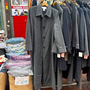 Wool Velvet Winter Coat brand new Size M